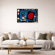 Joan Miro - Femme Au Miroir - gallery wrap lifestyle living room 2
