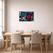 Joan Miro - Femme Au Miroir - poster print lifestyle dining unframed