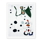 Joan Miro - Femme Et Oiseau Dans La Nuit - canvas print hero