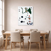 Joan Miro - Femme Et Oiseau Dans La Nuit - gallery wrap lifestyle dining