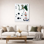 Joan Miro - Femme Et Oiseau Dans La Nuit - gallery wrap lifestyle living room 2
