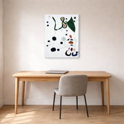 Joan Miro - Femme Et Oiseau Dans La Nuit - gallery wrap lifestyle office