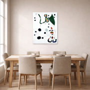 Joan Miro - Femme Et Oiseau Dans La Nuit - poster print lifestyle dining unframed