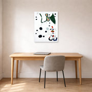 Joan Miro - Femme Et Oiseau Dans La Nuit - poster print lifestyle office unframed
