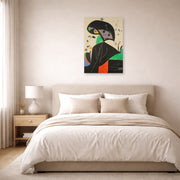 Joan Miro - Gaudi XVIII - poster print lifestyle bedroom unframed