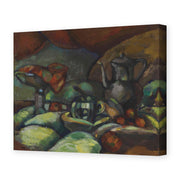 Joan Miró's 'La Cafetiere' painting reproduced as a gallery-wrapped canvas print