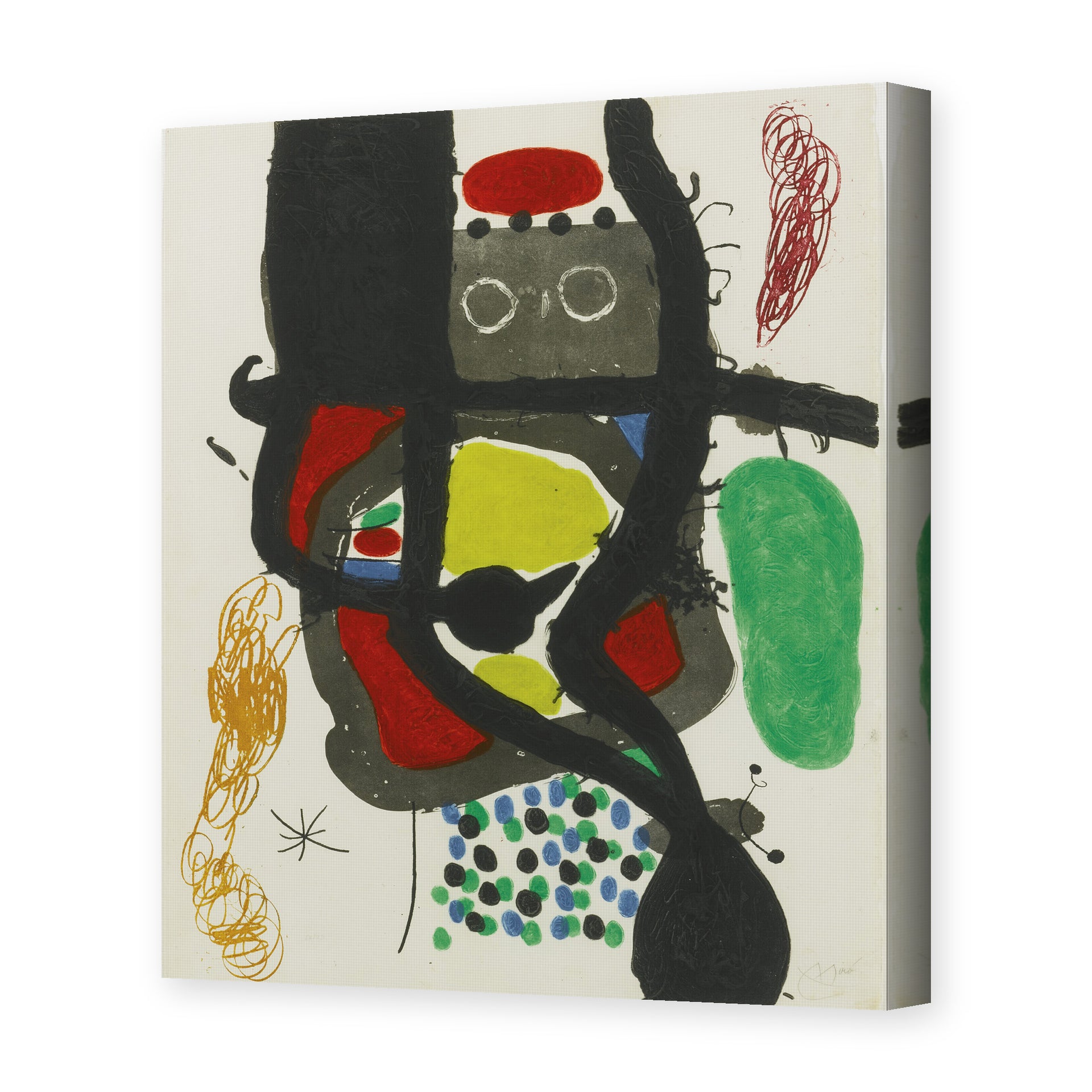 Joan Miro - Le Caissier - gallery wrap hero