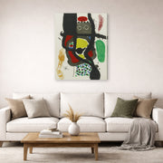 Joan Miro - Le Caissier - gallery wrap lifestyle living room 2