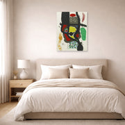Joan Miro - Le Caissier - poster print lifestyle bedroom unframed