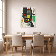 Joan Miro - Le Caissier - poster print lifestyle dining unframed