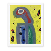 Joan Miro - Les Jasmins Embaument De Leur Parfum Dore La Robe De La Jeune Fille - canvas print hero