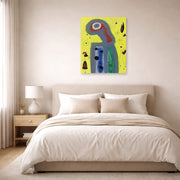 Joan Miro - Les Jasmins Embaument De Leur Parfum Dore La Robe De La Jeune Fille - poster print lifestyle bedroom unframed