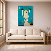Joan Miro - Metamorphosis - gallery wrap lifestyle living room 1
