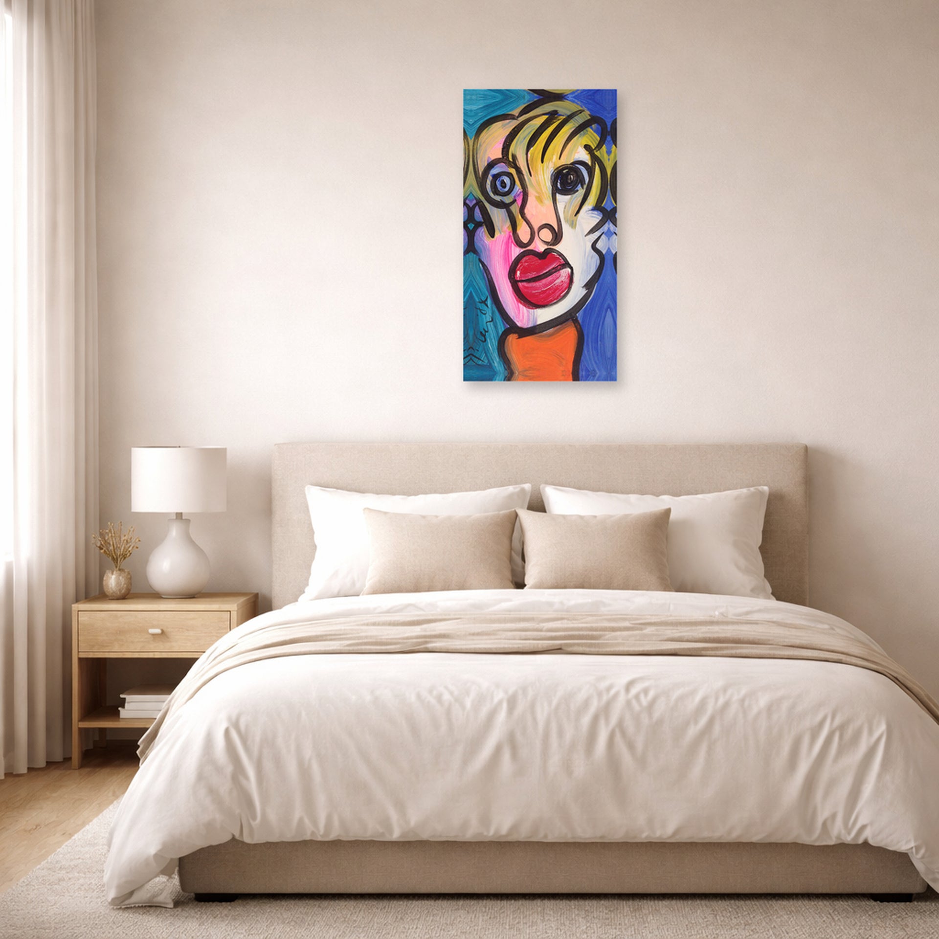 Joan Miro - My Friend - poster print lifestyle bedroom unframed