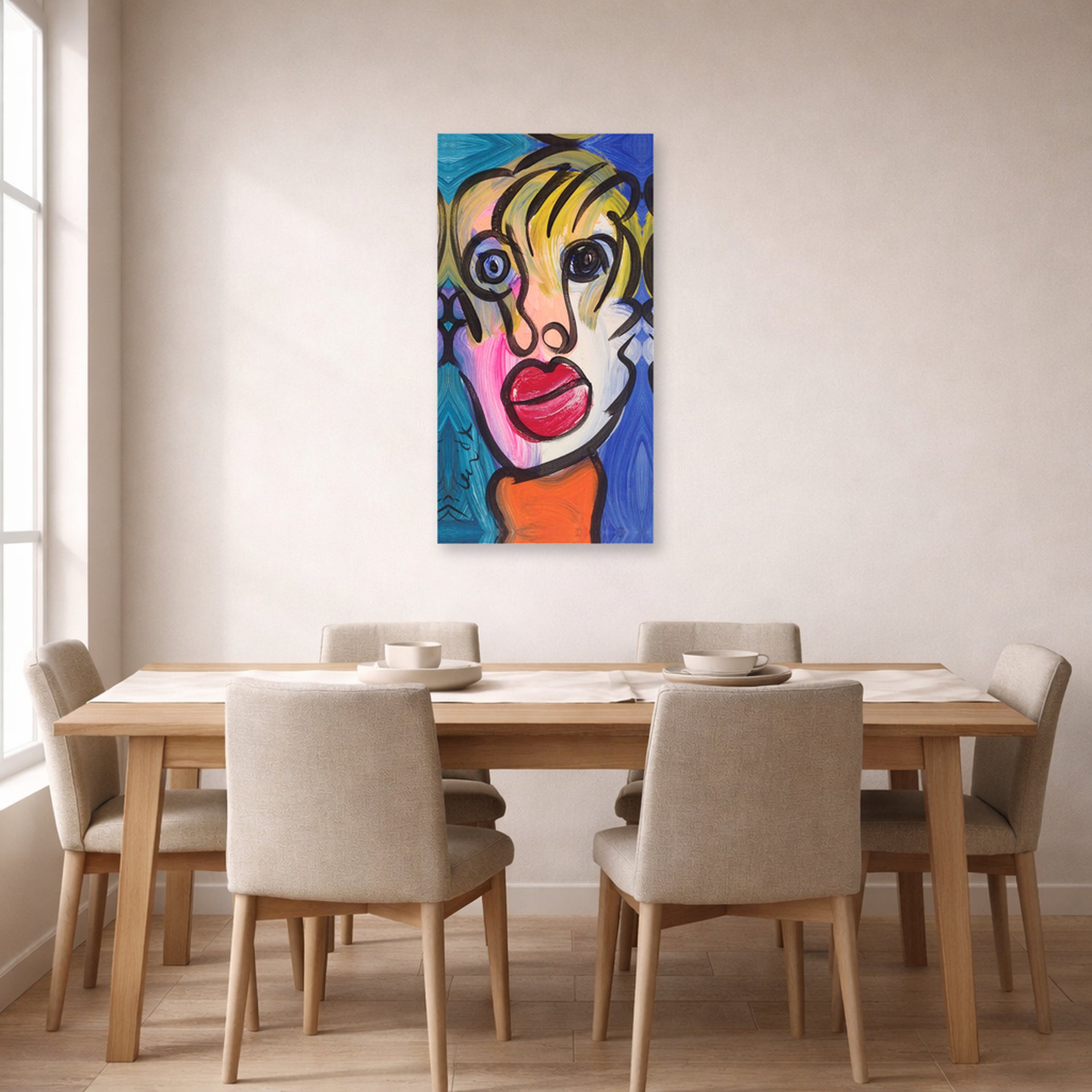 Joan Miro - My Friend - poster print lifestyle dining unframed