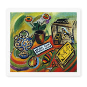 Joan Miró's 'North South' painting reproduced as a rolled canvas print