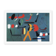 Joan Miró's 'Painting 1925-1964' painting reproduced as a rolled canvas print