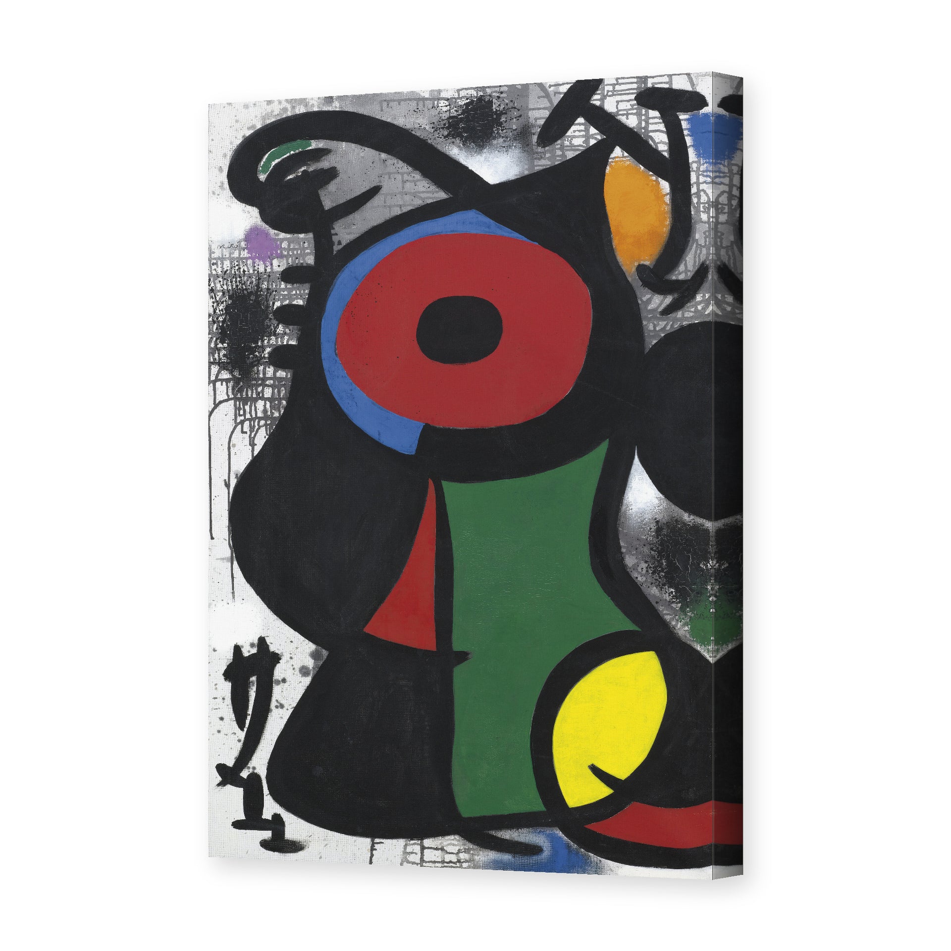 Joan Miro - Personnage Fascinant - gallery wrap hero