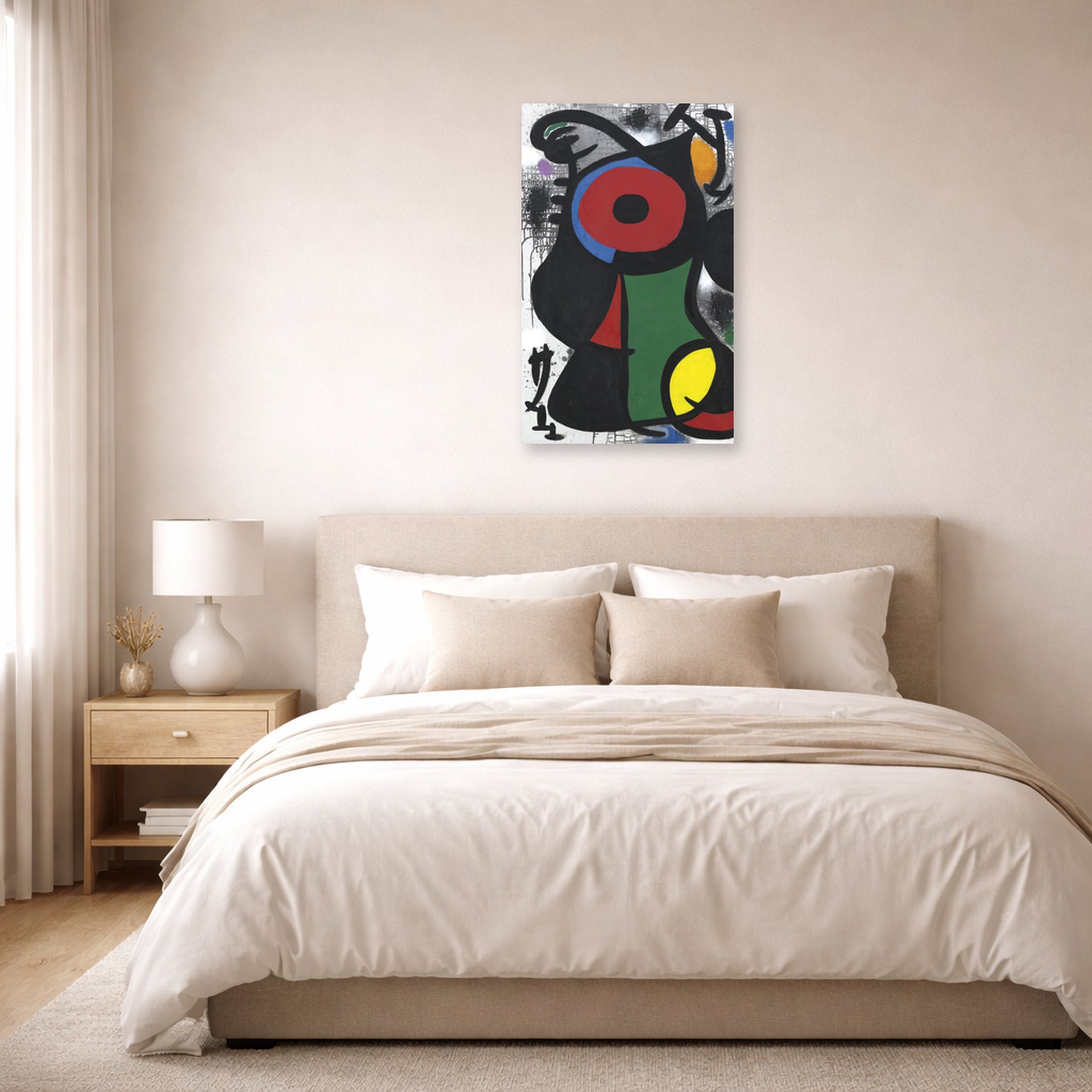 Joan Miro - Personnage Fascinant - poster print lifestyle bedroom unframed