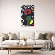 Joan Miro - Personnage Fascinant - poster print lifestyle living room 2 unframed