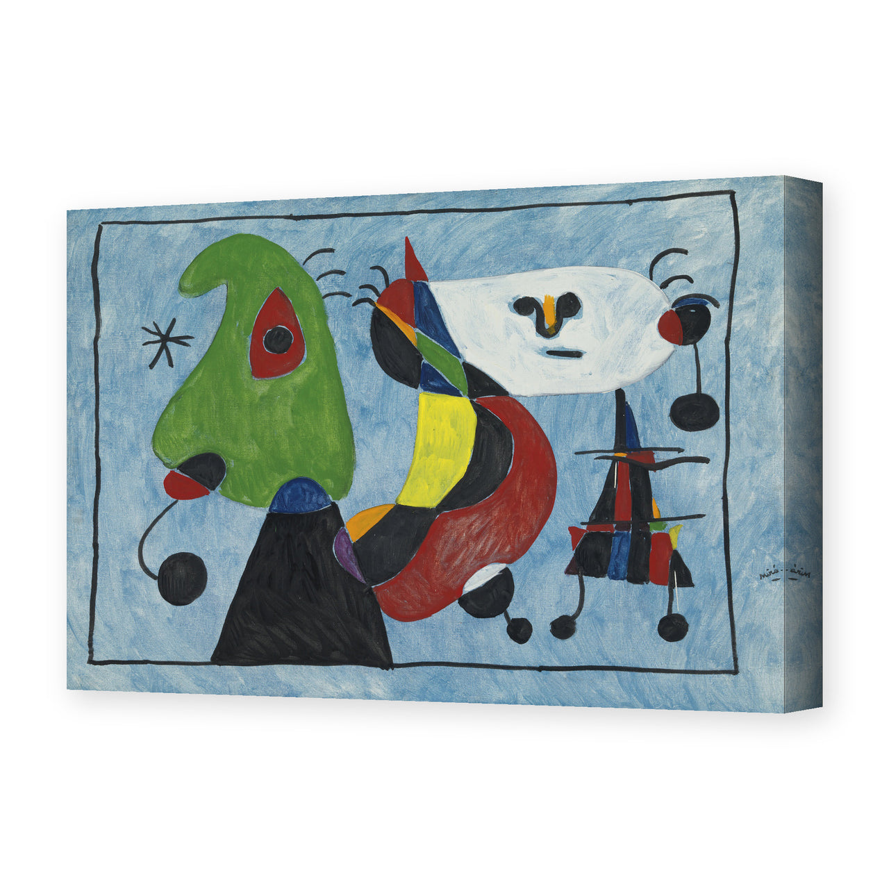 Joan Miro - Sans Titre, (1947) - Joan Miro Sans Titre 1947 gallery wrap hero