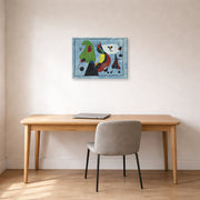 Joan Miro - Sans Titre, (1947) - Joan Miro Sans Titre 1947 gallery wrap lifestyle office