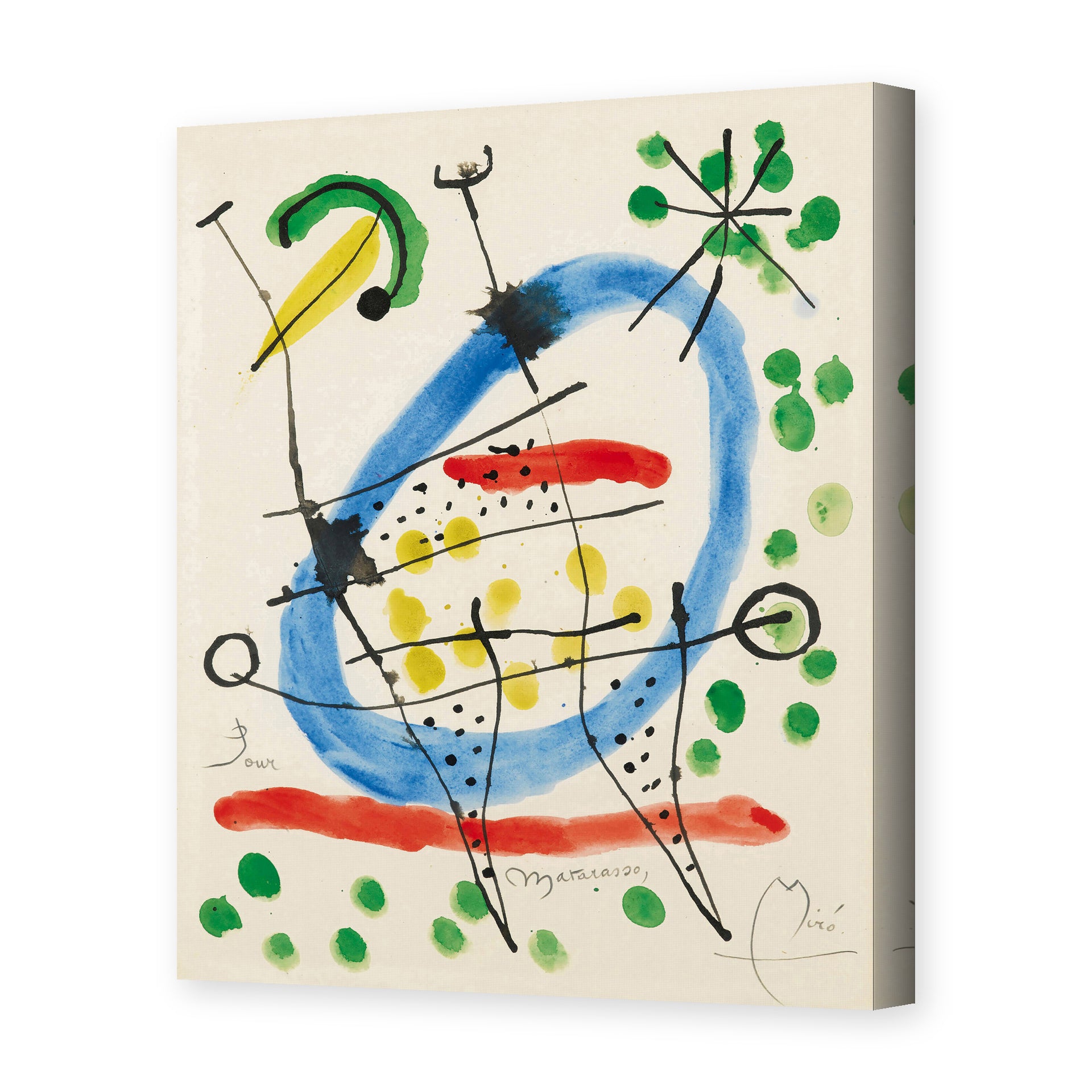 Joan Miro - Sans Titre - gallery wrap hero