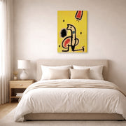 gallery wrap lifestyle bedroom