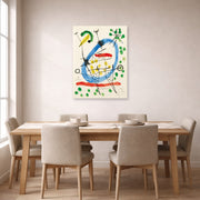 Joan Miro - Sans Titre - poster print lifestyle dining unframed