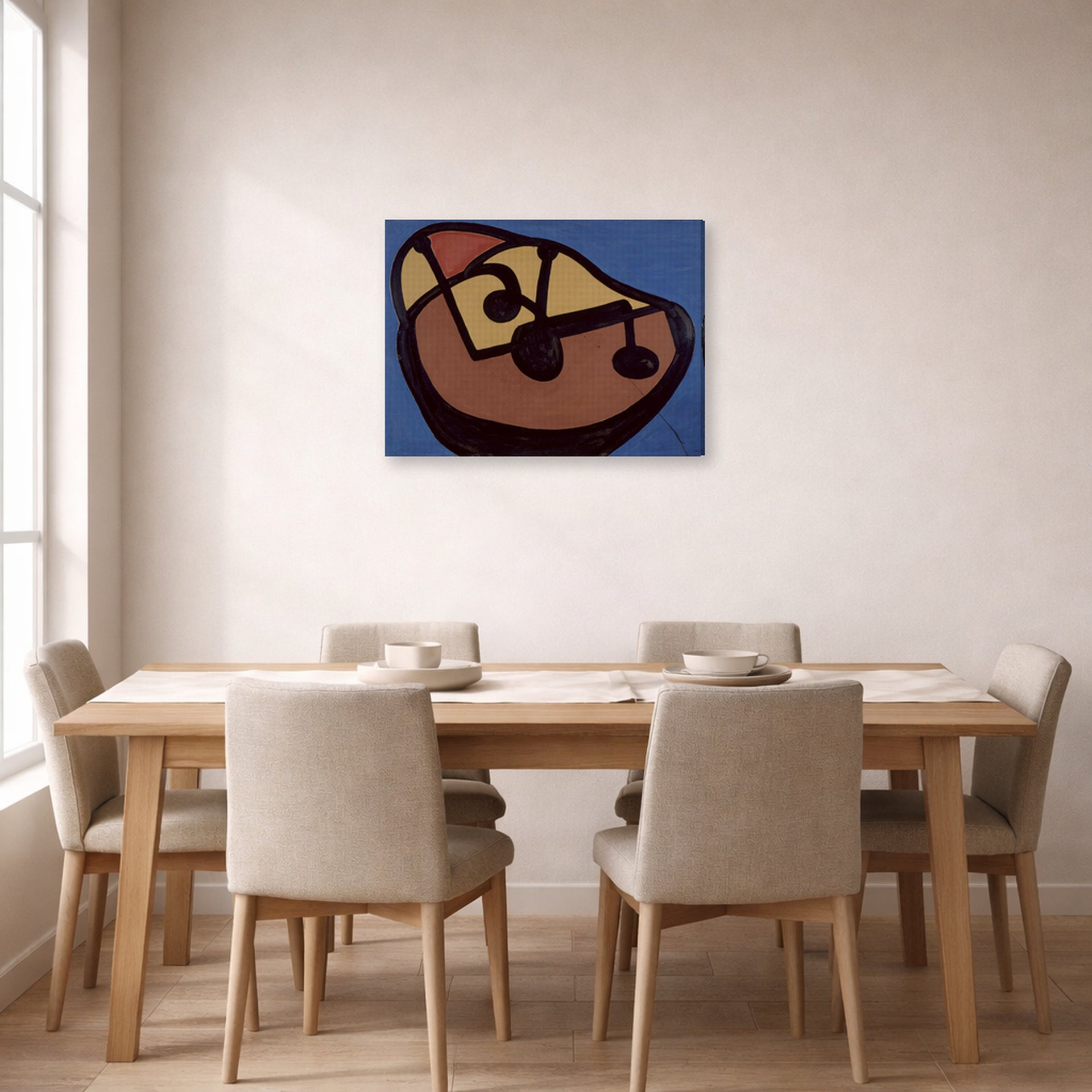 gallery wrap lifestyle dining