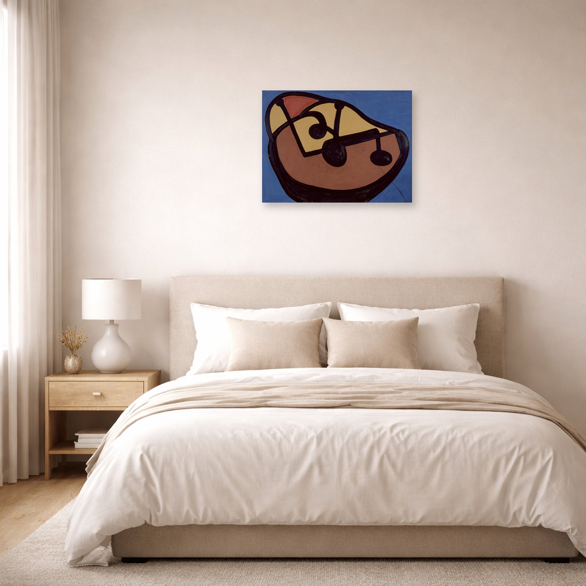 poster print lifestyle bedroom unframed