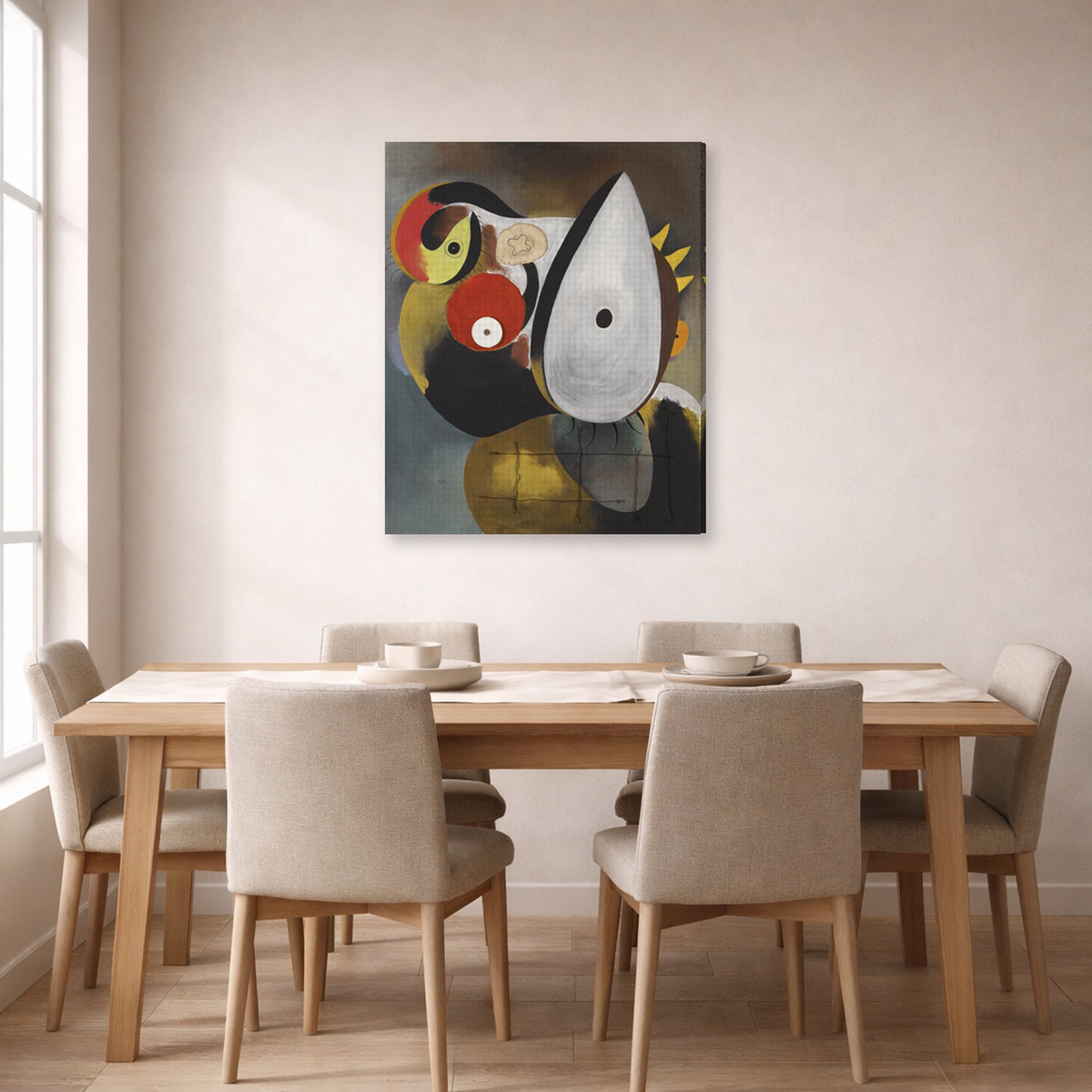 gallery wrap lifestyle dining