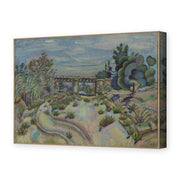 Joan Miró's 'The Bridge' painting reproduced as a gallery-wrapped canvas print