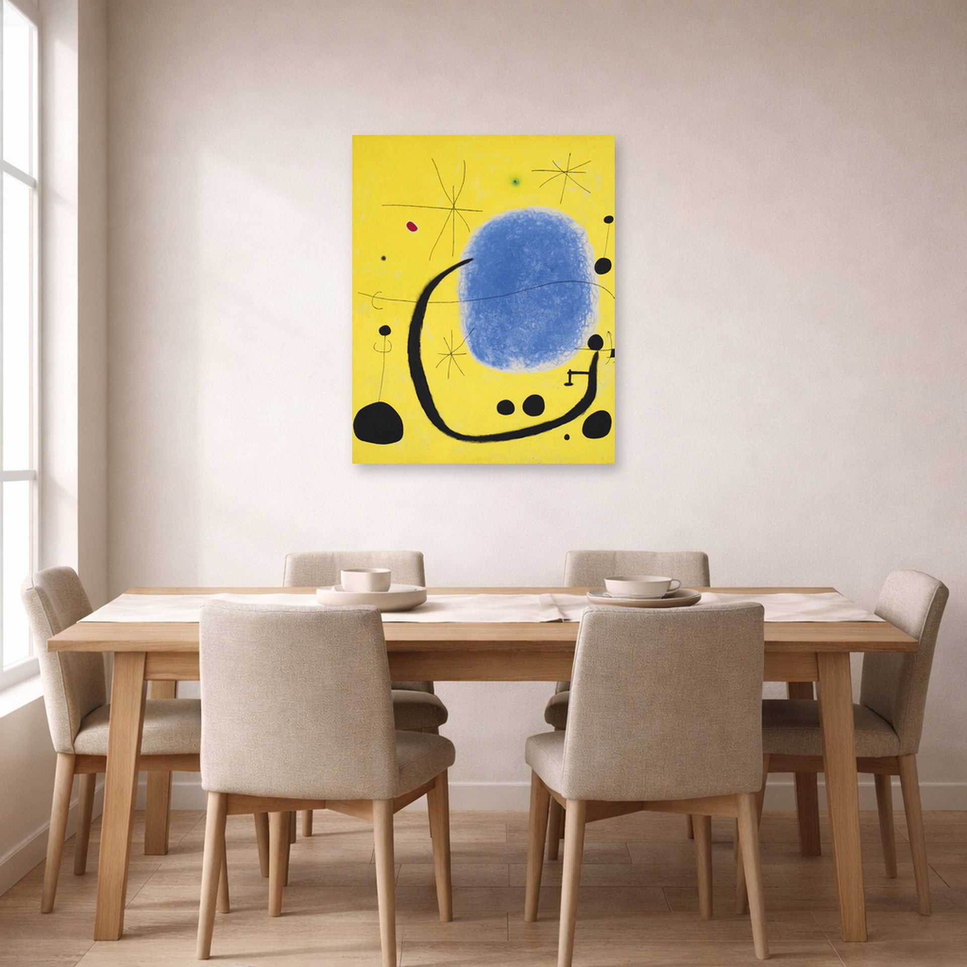 poster print lifestyle dining unframed