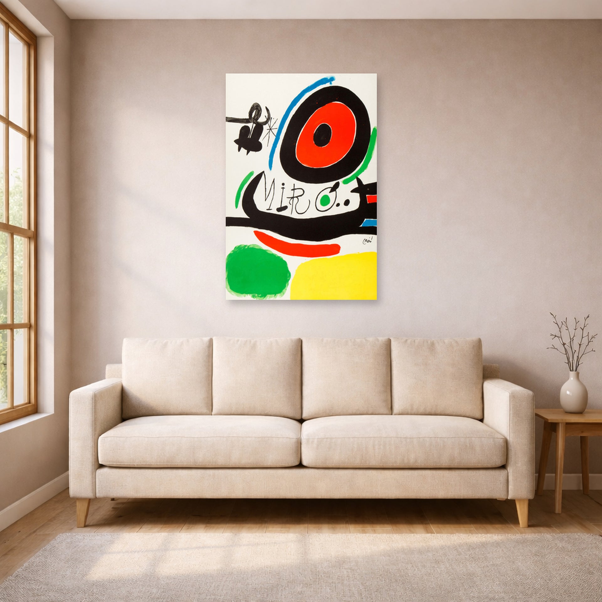 poster print lifestyle living room 1 unframed