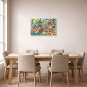 gallery wrap lifestyle dining