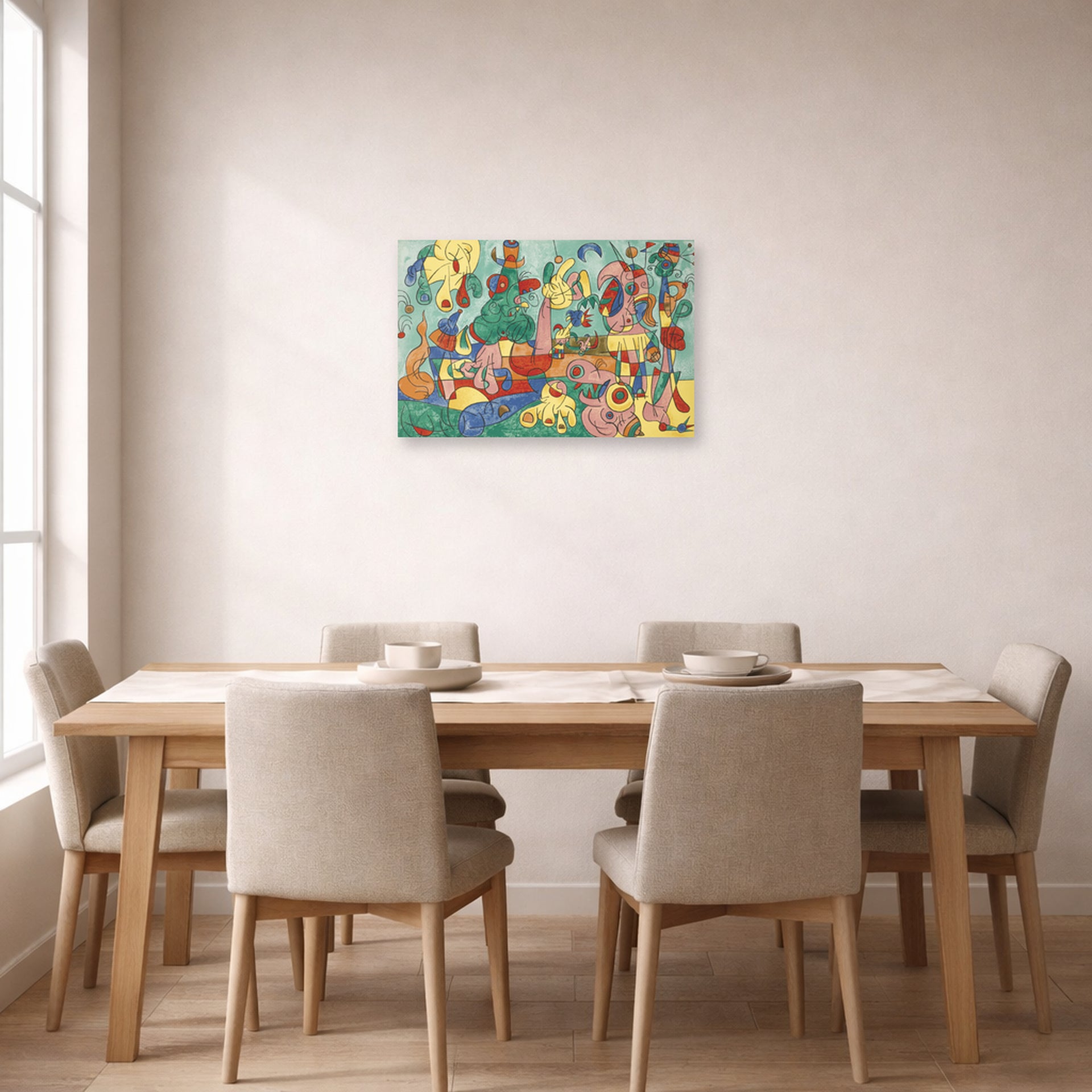 poster print lifestyle dining unframed