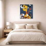 gallery wrap lifestyle bedroom