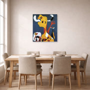 poster print lifestyle dining unframed