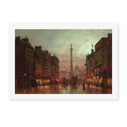 John Atkinson Grimshaw's 'Whitehall' painting reproduced as a rolled canvas print
