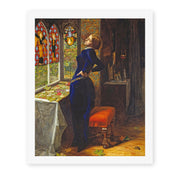 John Everett Millais's 'Mariana' painting reproduced as a rolled canvas print
