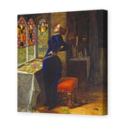 John Everett Millais's 'Mariana' painting reproduced as a gallery-wrapped canvas print