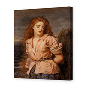 John Everett Millais's 'The Martyr of the Solway' painting reproduced as a gallery-wrapped canvas print