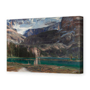 John Singer Sargent's 'Lake O'Hara' painting reproduced as a gallery-wrapped canvas print