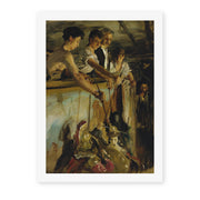 John Singer Sargent's 'Marionettes' painting reproduced as a rolled canvas print