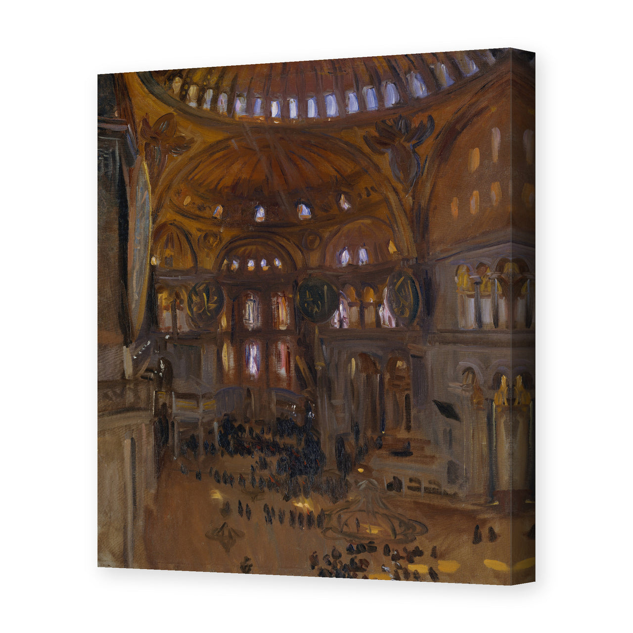 John Singer Sargent's 'Santa Sofia' painting reproduced as a gallery-wrapped canvas print