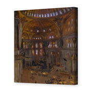 John Singer Sargent's 'Santa Sofia' painting reproduced as a gallery-wrapped canvas print