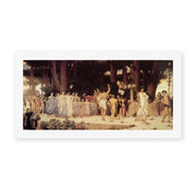 Lord Frederick Leighton's 'Daphnephoria', depicting an ancient Greek festival procession, reproduced as a rolled canvas print