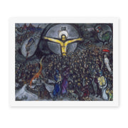 Marc Chagall's 'The Exodus' painting reproduced as a rolled canvas print
