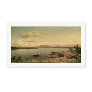Martin Johnson Heade's 'Lake George' painting reproduced as a rolled canvas print